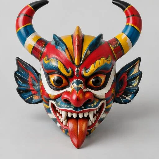 Imagen ilustrativa de caretas de carnaval