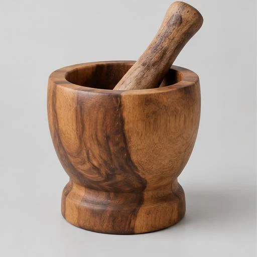 Imagen ilustrativa de pilones y utensilios de madera